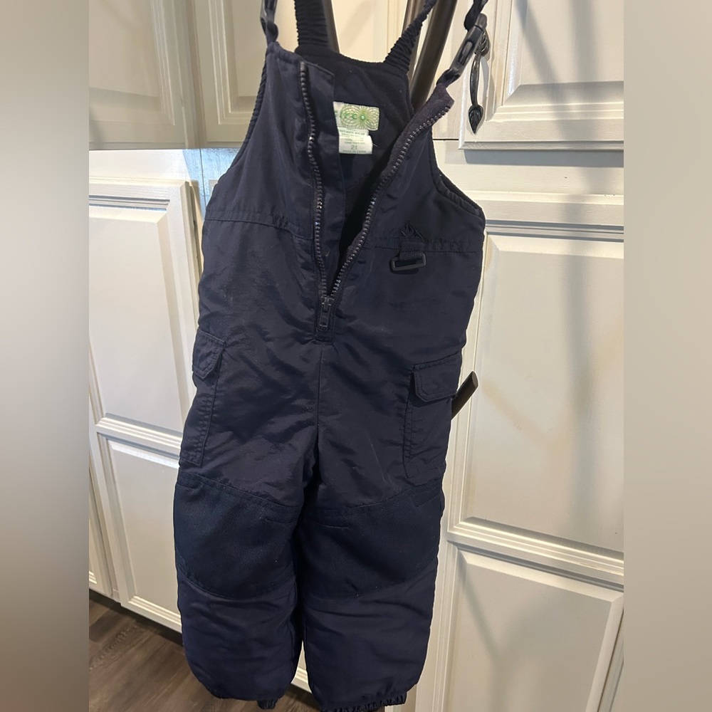 Size 2 kids/toddler snow bibs